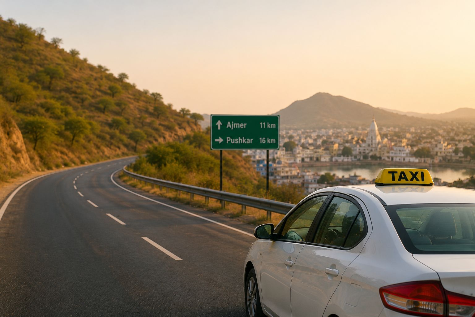 Ajmer to Pushkar Taxi Guide for Dargah and Temple Travellers